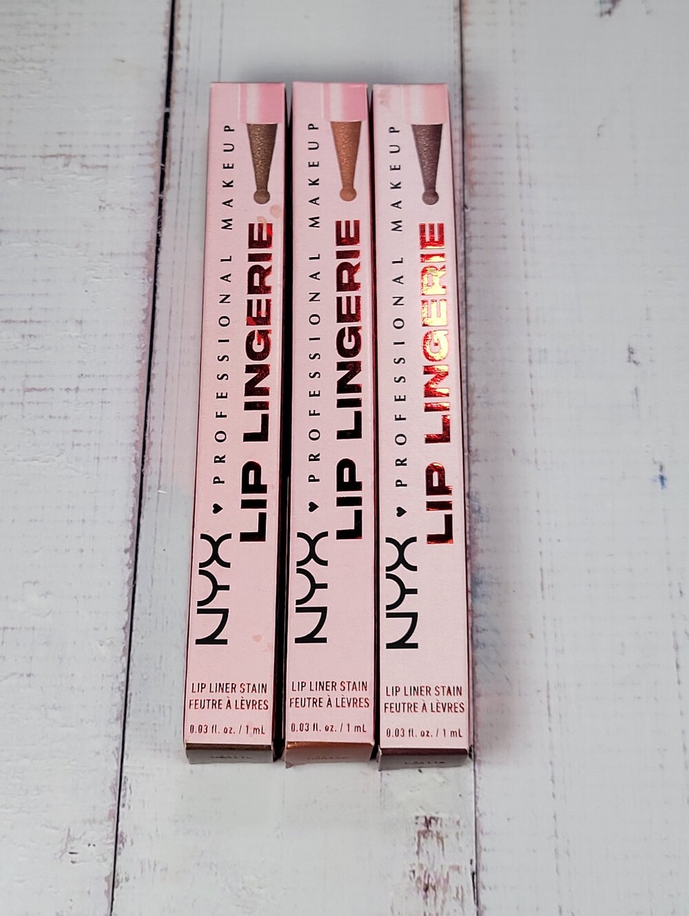 NYX Lingerie Lip Liner Stain Bundle BNIB